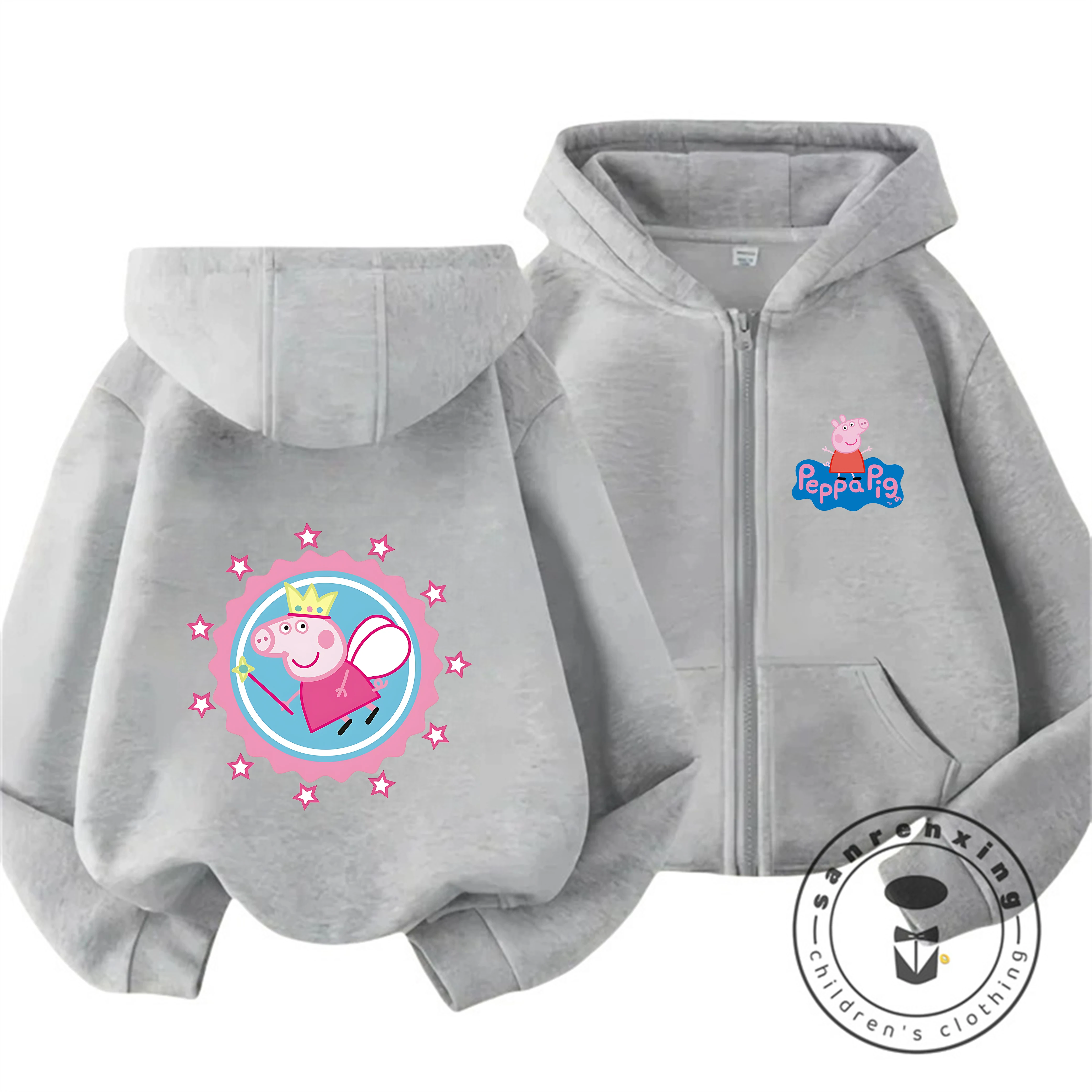 Baby Clothing Zipper - Hoodie Ritsleting Anak-anak Populer Desain Kartun