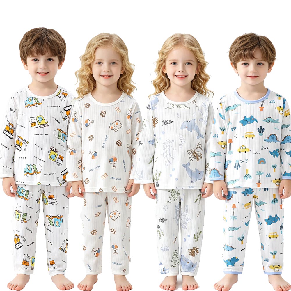Baby Clothing Crochet - Set Piyama Bayi Katun Piyama Anak