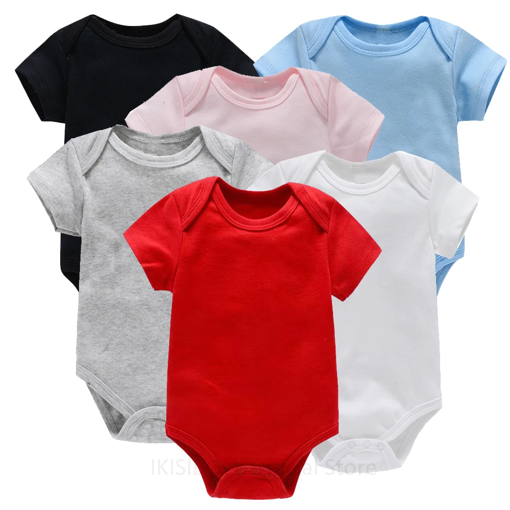 Baby Clothing Crochet - Romper lengan pendek Unisex, pakaian bayi