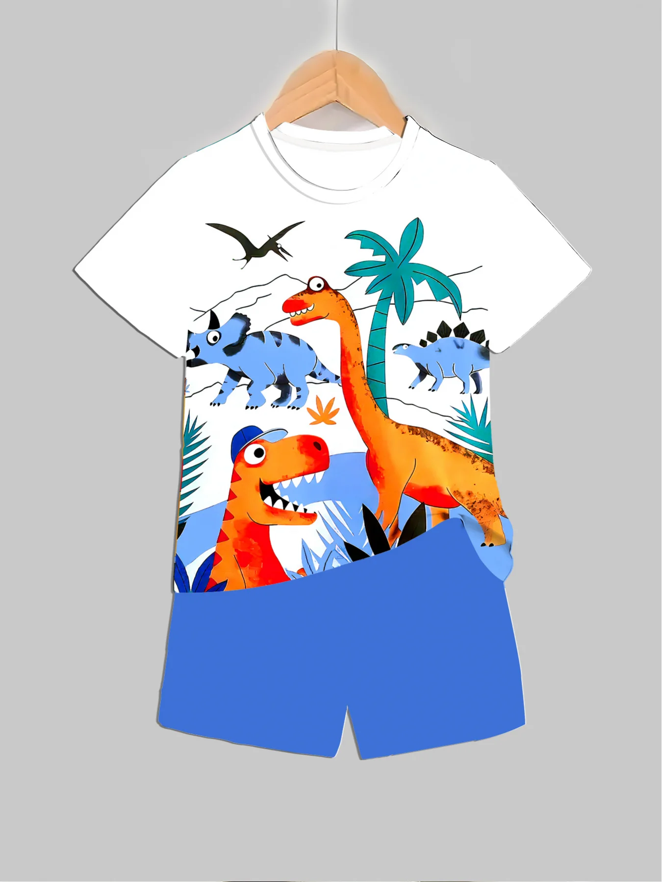 Pakaian Bermotif Dinosaurus Ba - Baby Clothing Us ulasan dan harga