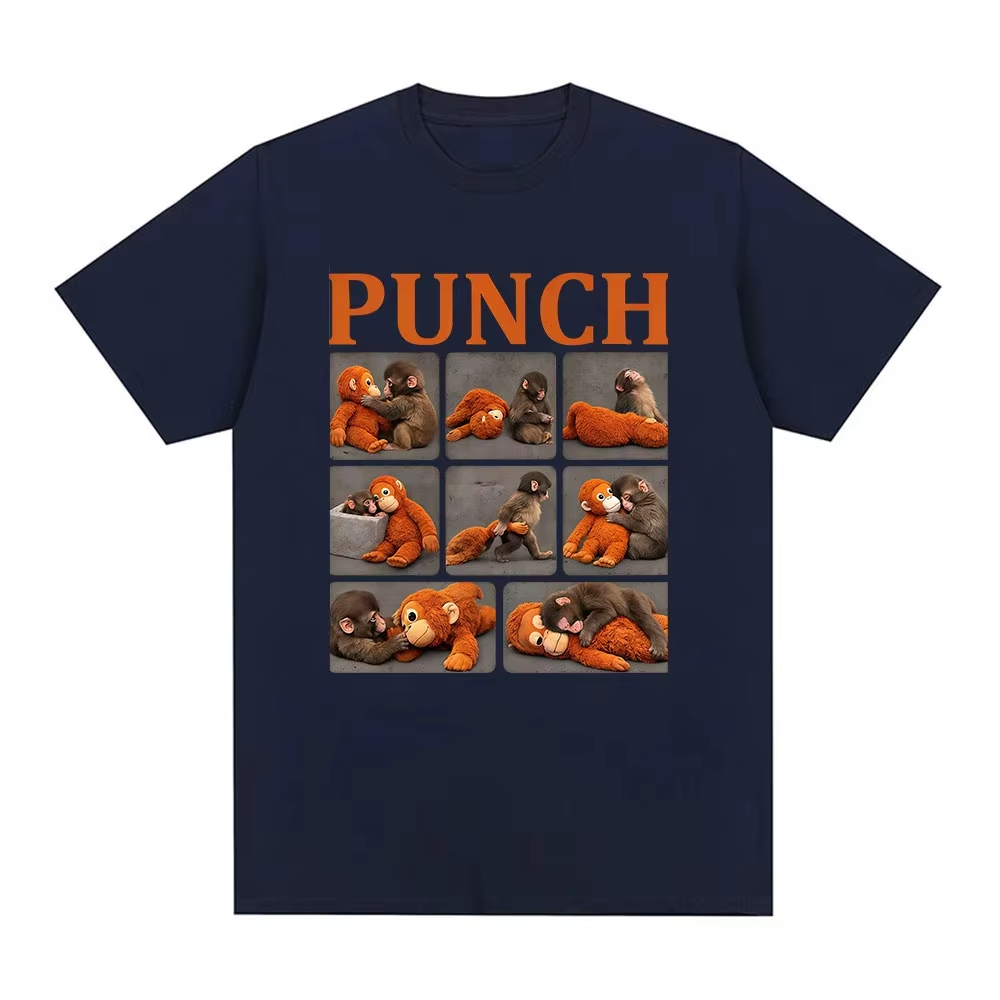 Kaus Meme Lucu Punch The Monke - Baby Zoo Clothing ulasan dan harga