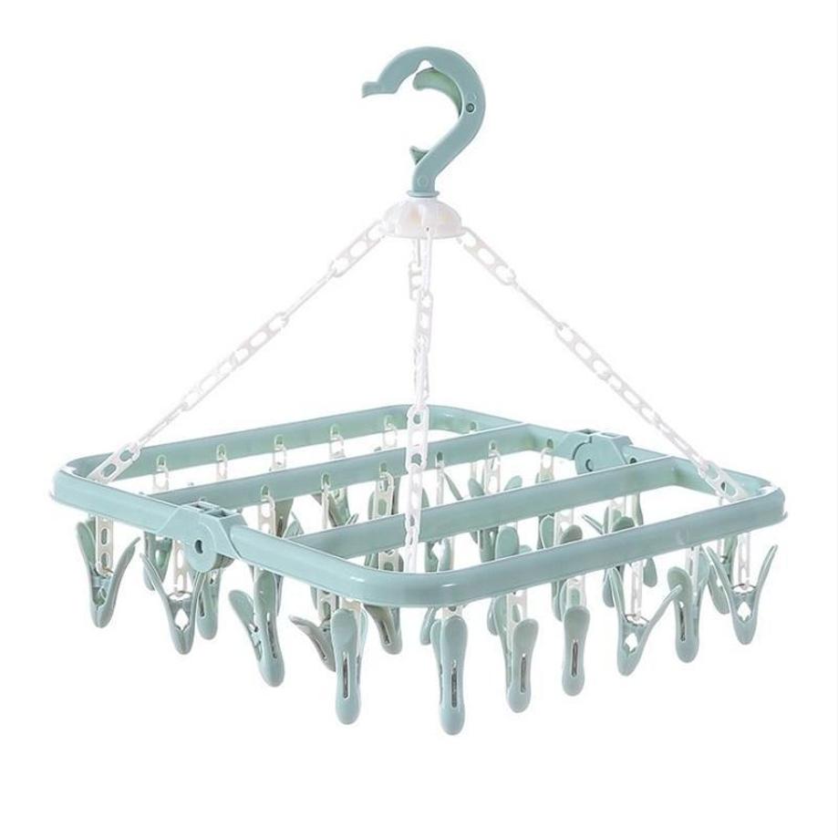 1 Pcs 32 Klip Gantungan Baju L - Baby Clothing Hanging Rack ulasan dan harga
