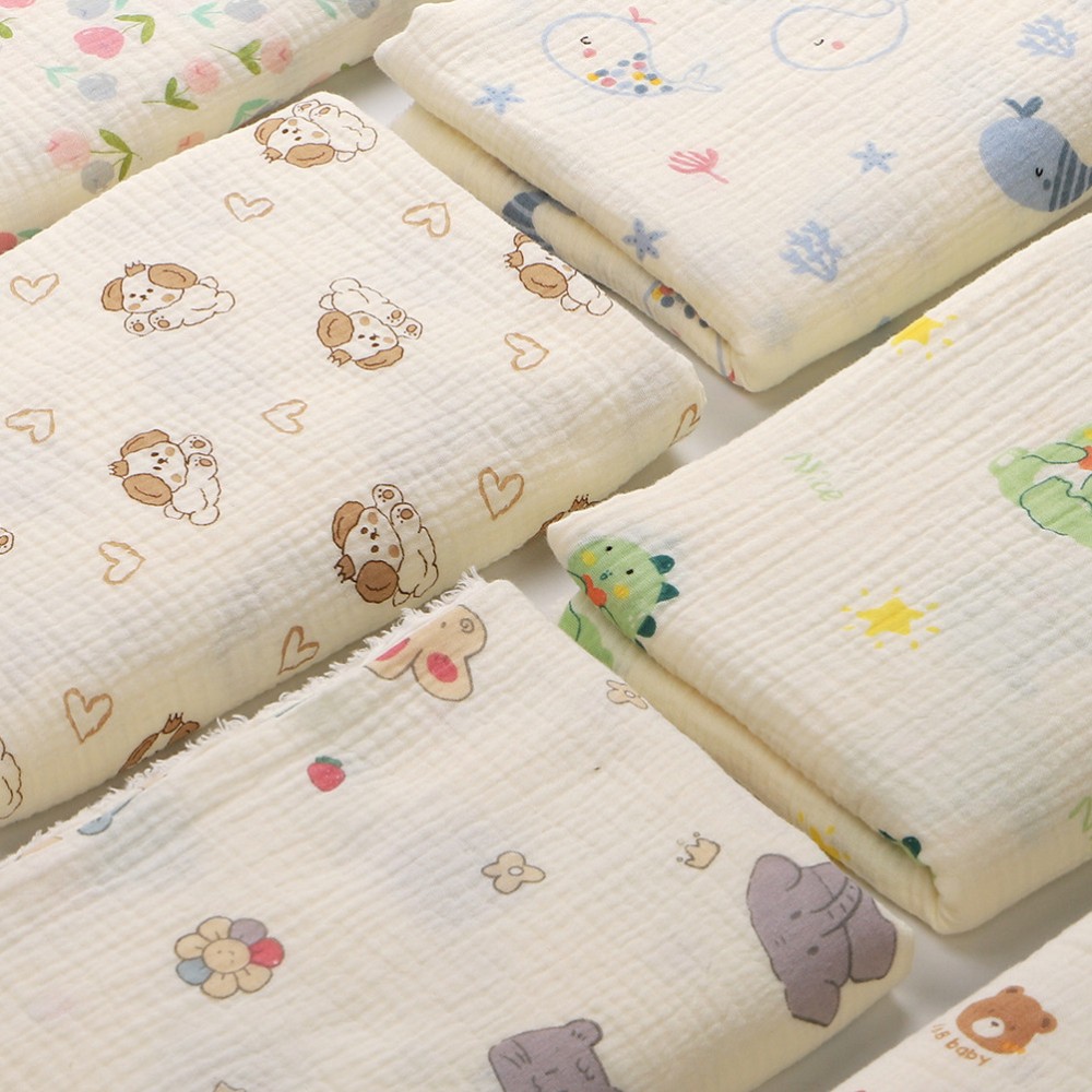 Kain krep bermotif kartun lucu - Baby Clothing Us ulasan dan harga