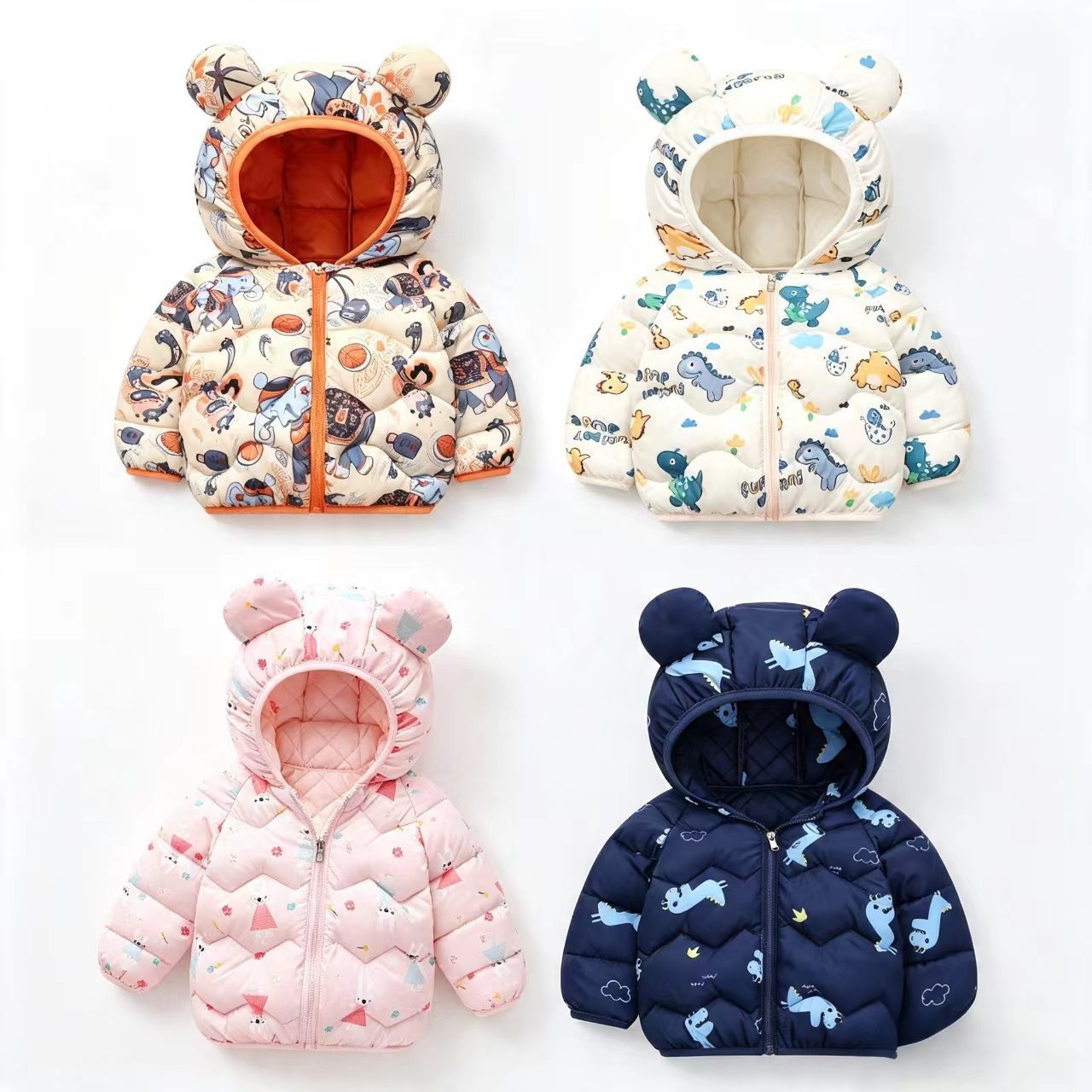 Jaket Anak Bayi Kartun, Pakaia - Baby Clothing Zipper ulasan dan harga