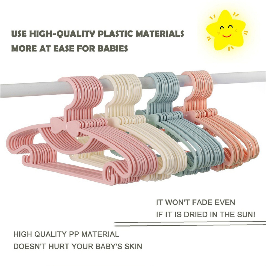 12 Buah Set Gantungan Baju Ana - Baby Clothing Hanging Rack ulasan dan harga