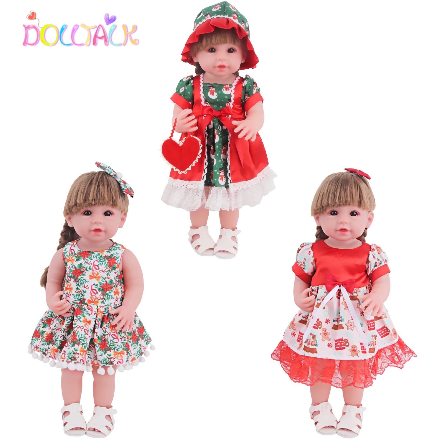 Setelan pakaian boneka 22 inci - Baby Clothing Gift Set ulasan dan harga