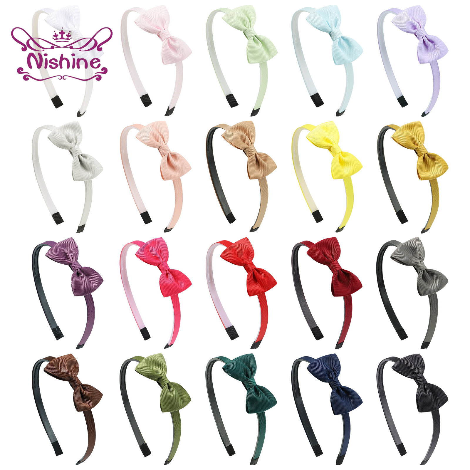 1 buah pita busur simpul bando - Baby Clothing Us ulasan dan harga